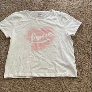 NWOT jcrew baby tee